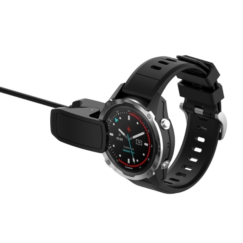 ฐานชาร์จสายเคเบิลข้อมูล สําหรับ Garmin Descent Mk1 Smart Watch Charger MK2 MK2i MARQ