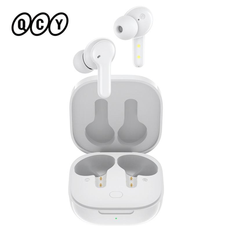 QCY T13 หูฟังบลูทูธ V5.1 ไร้สาย TWS หูฟัง Touch Control หูฟัง 4 ไมโครโฟน ENC HD Call ชุดหูฟังปรับแต่