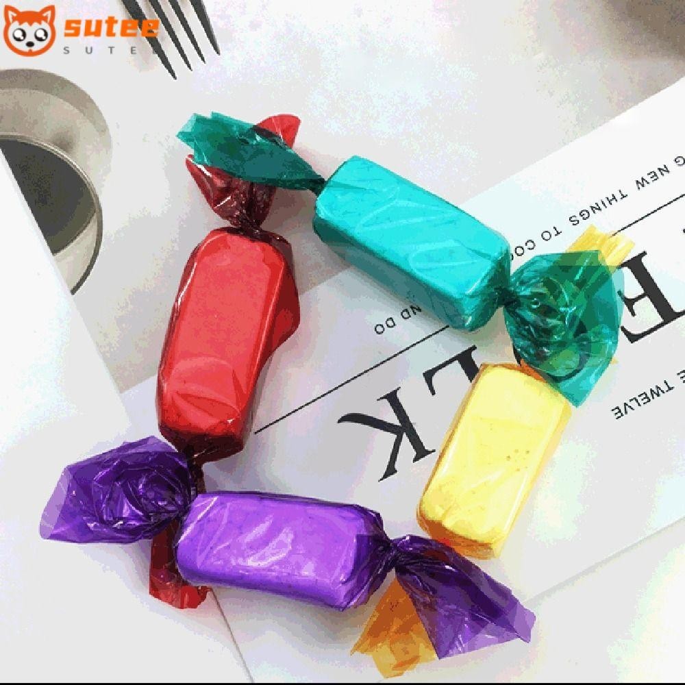 Sutee กระดาษแก้วใส หลากสี สําหรับใส่ขนมหวาน 500 ชิ้น