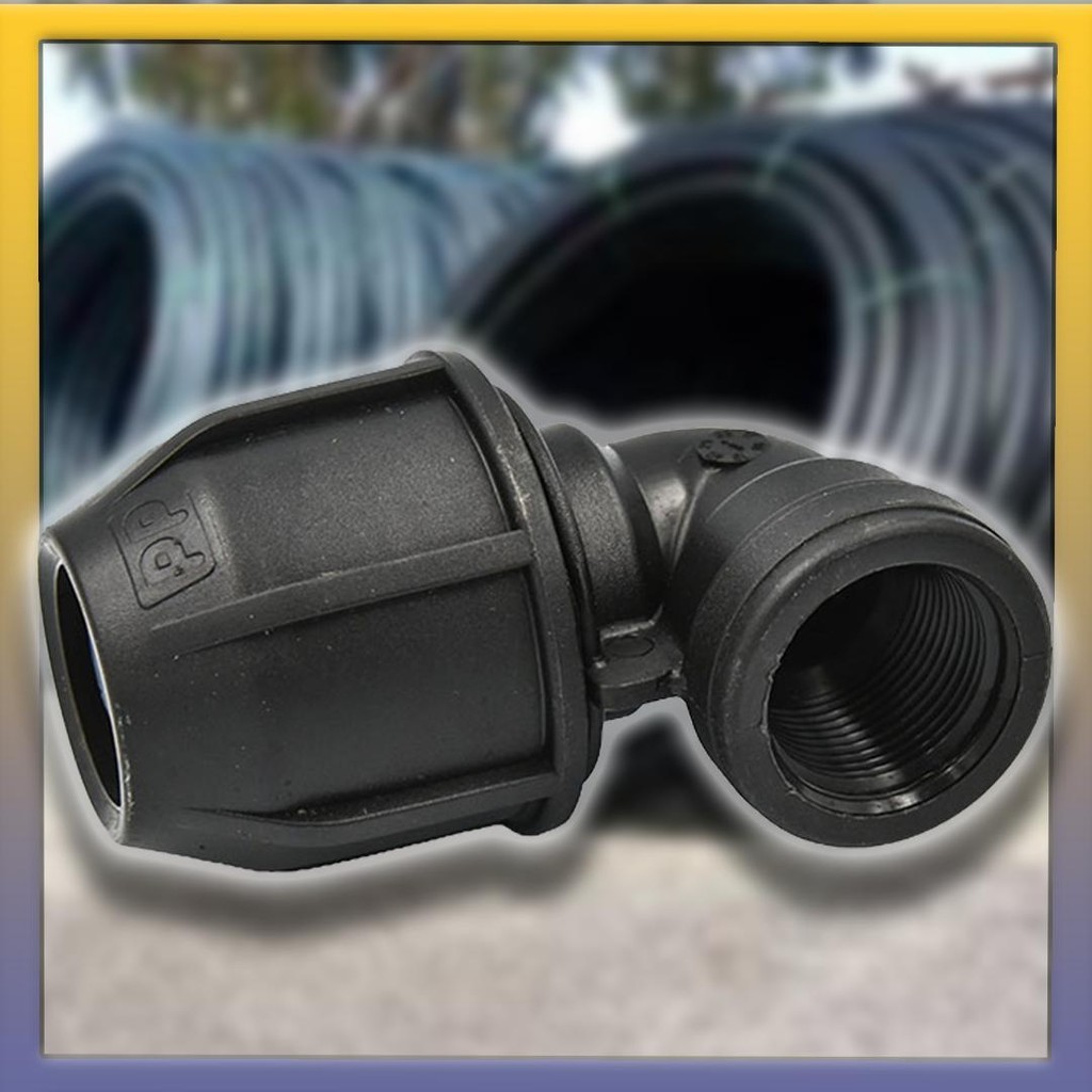 HDPE FITTING สําหรับ HDPE PIPE หญิง ELBOW / TEETH-PRONE CONNECTION / ทินเนอร์สําหรับ HDPE PAIP