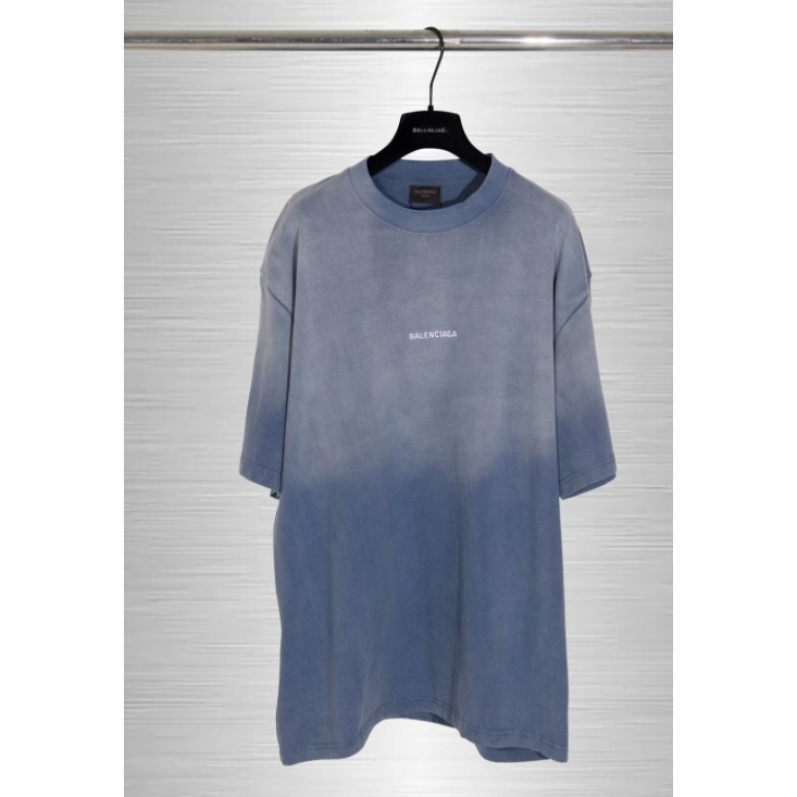ใหม่ เสื้อยืด คอกลม ปักลายตัวอักษร ด้านหน้า และด้านหลัง คุณภาพสูง