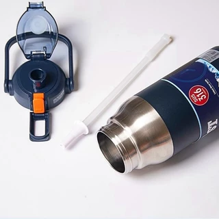 ขวดนำ้ DODGE สแตนเลส316 1300ml/1700ml แท้งค์เก็บอุณหภูมิ มียางรองก้นขวด กระติกน้ำเก็บความเย็น