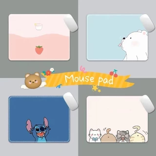 RABBIT MALL แผ่นรองเม้าส์ 260x210x2 มม. แผ่นรองเม้าส์ลายการ์ตูน Mouse Pad แผ่นรองเมาส์ ที่รองเมาส์