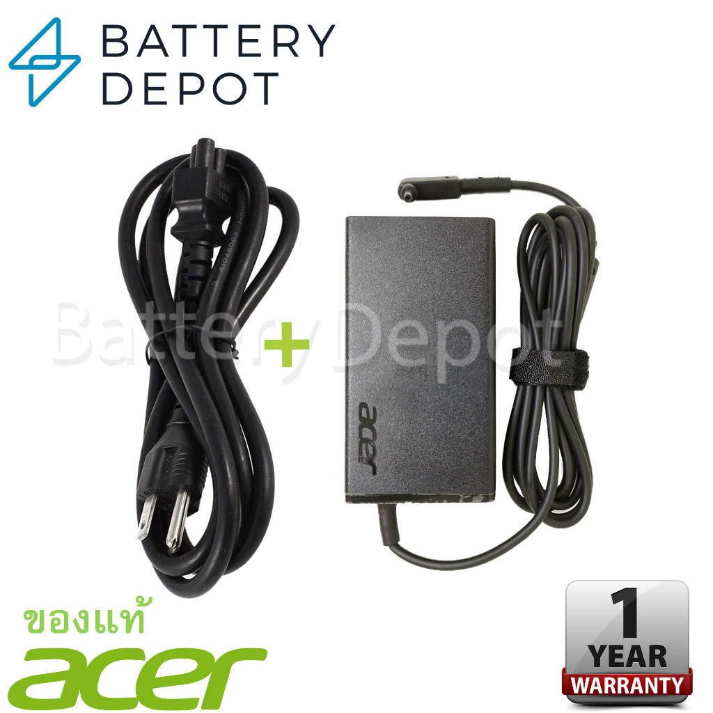 อะแดปเตอร์ Acer Adapter ของแท้ Acer Swift 3 SF315-41G, Swift 1 SF114-32, Acer Swift 5 SF514-54 SF514-54G 65w 3.0
