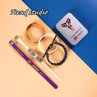 ชุดสร้อยข้อมือบาสเก็ตบอล กล่องของขวัญสร้อยข้อมือที่แฟนบาสเก็ตบอลสายแฟชั่นต้องมี Kobe,Curry,Iversonและสตาร์อื่นๆ
