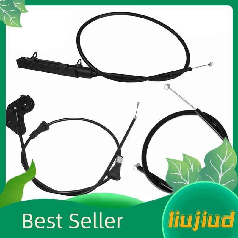 【liujiud.th】สายเคเบิลปล่อยฝากระโปรงเครื่องยนต์ สําหรับ BMW E46 320I 323I 98-05 3 ชิ้น 51238208442