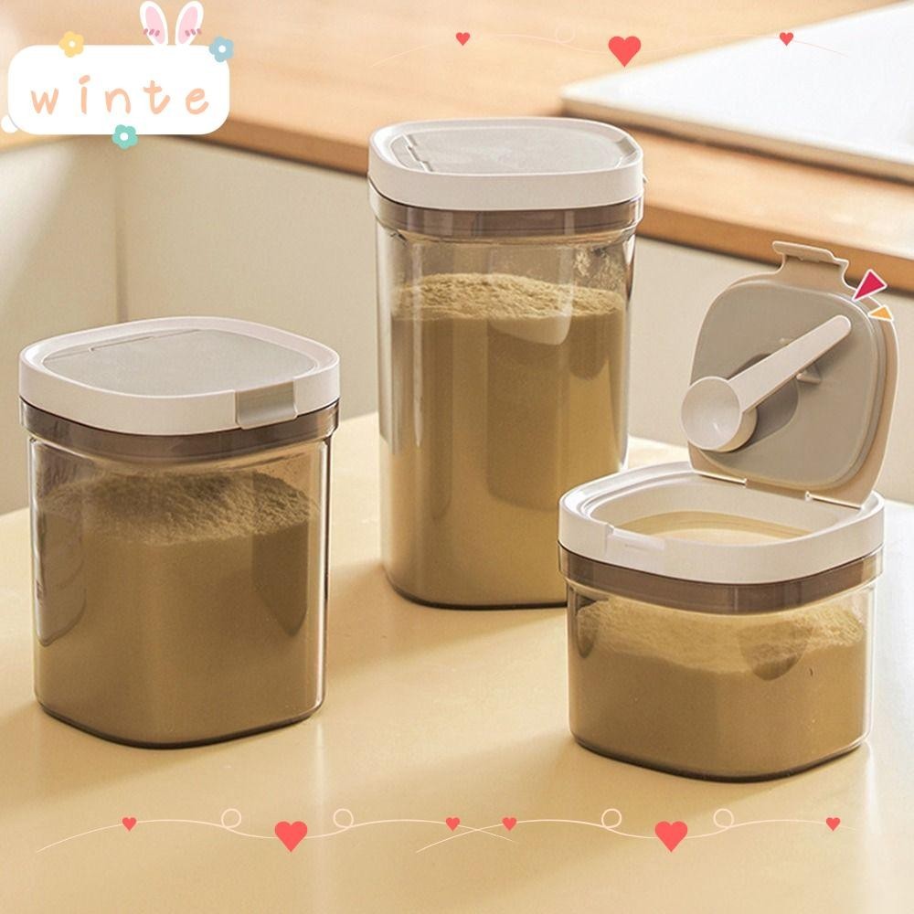Winte กระปุกเก็บนมผง ป้องกันรังสียูวี ใช้ซ้ําได้ ไร้สาร BPA