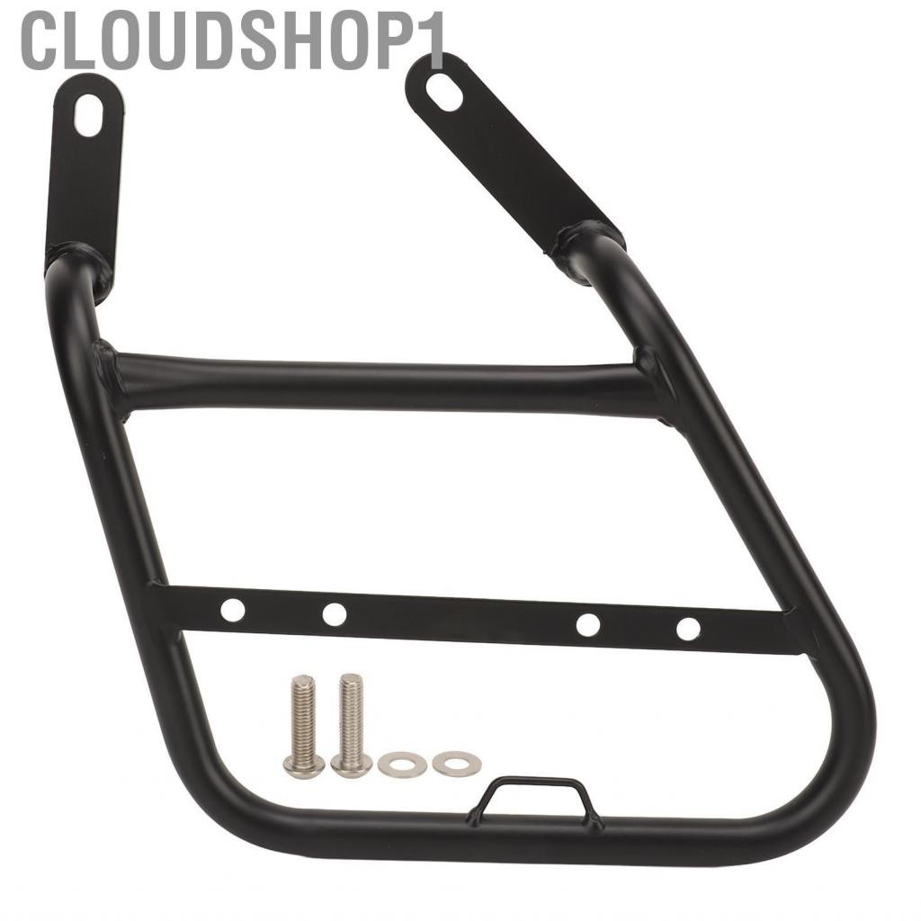 Cloudshop1 รถจักรยานยนต์ด้านซ้ายอานกระเป๋าRackที่เชื่อถือได้Bracketความแข็งแรงสูงสำหรับCL250 CL300 CL500
