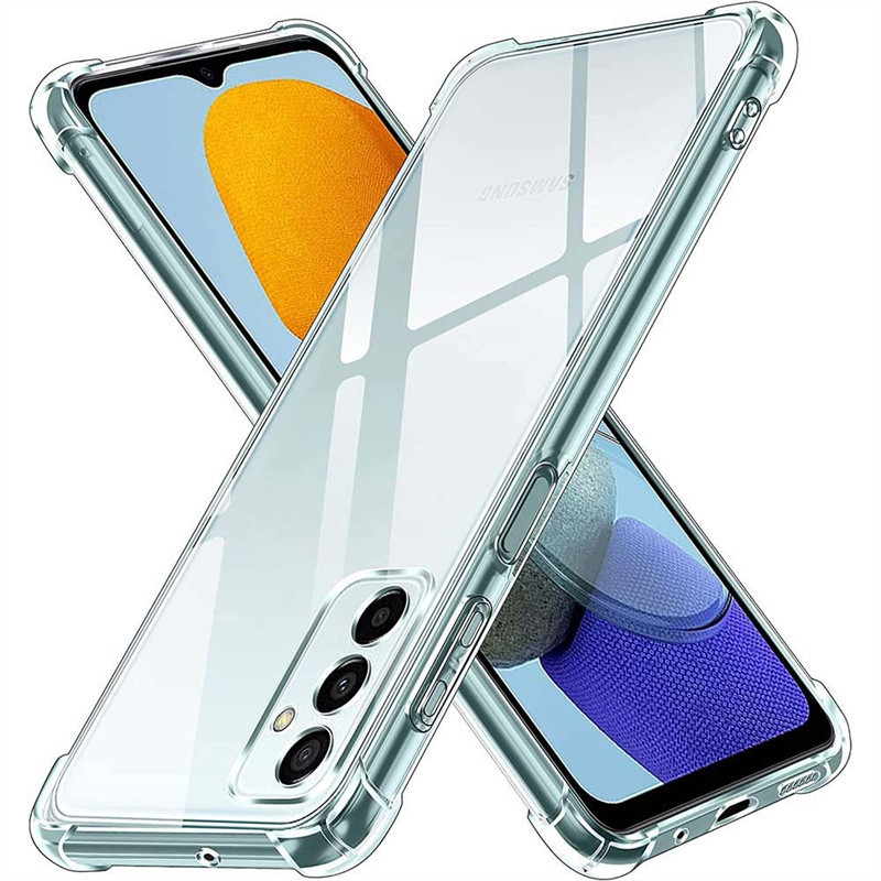 สําหรับ Samsung Galaxy A82 SM-A826S ยืดหยุ่นซิลิโคนเหลวใส Anti-Yellowing ปกหลัง 4 มุมป้องกันกรณีเยลล