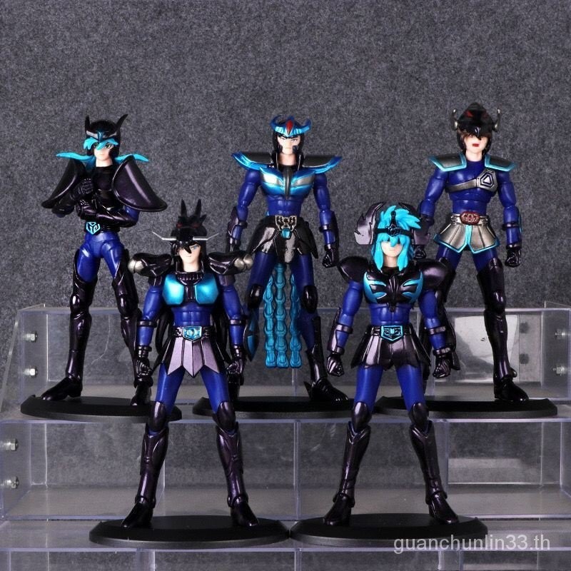 โมเดลฟิกเกอร์ Five Dark Saint Seiya Saint Seiya Five Strong Blue Saint Seiya สีม่วง