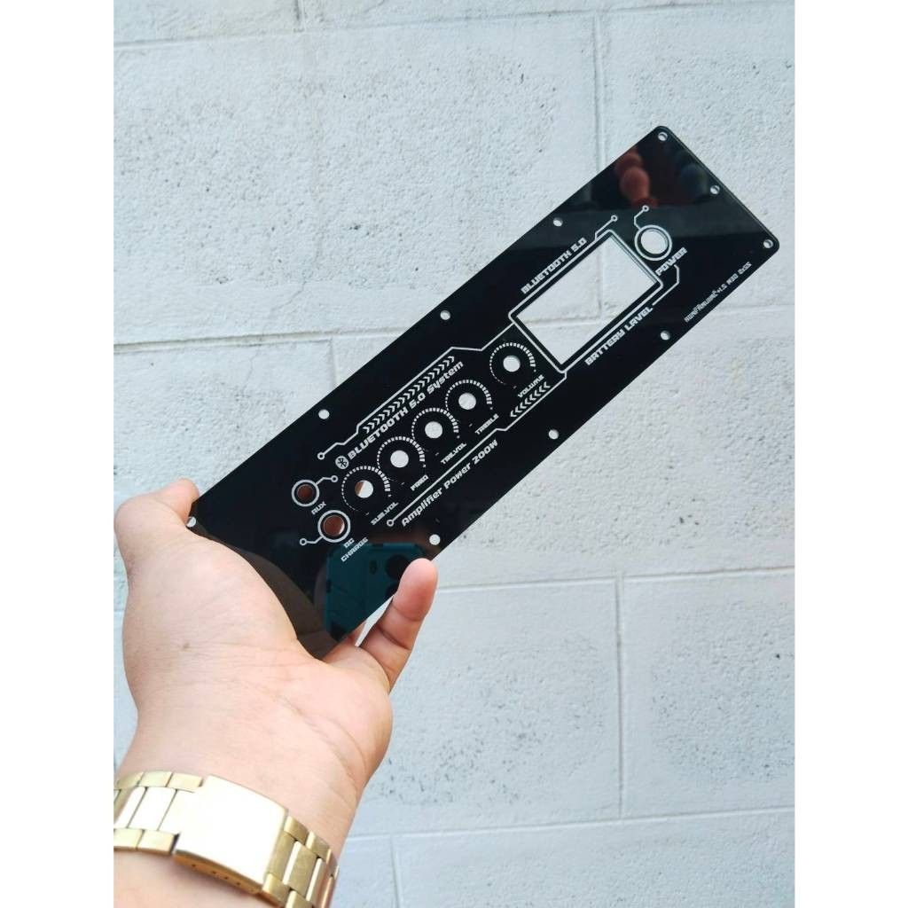 แผ่นเพลท ลำโพง DIY แบบ ดิจิตอล ขนาด 22x5 TB21 MT21 HT21 AS21 GEM2.1 - รูปที่ 2