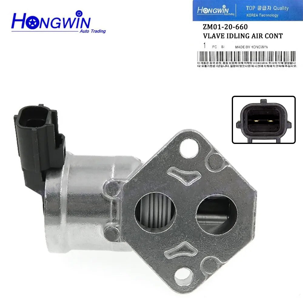 Idle Air Control วาล์ว IAC วาล์วสําหรับ Mazda 323 Protege Familia 1.6L ZM-DE OEM ZM01-20-660 ZM01206