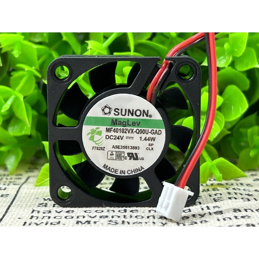 SUNON Jianzhun MF40102VX-Q00U-A9D 4010 24V 1.44W 4CM พัดลมอินเวอร์เตอร์