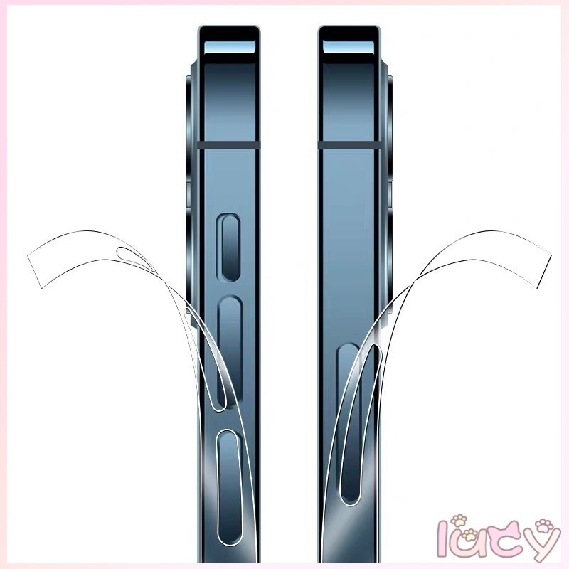 ฟิล์มกันรอย ขอบข้าง สำหรับรุ่น 17 15 14 13 12 11 for iPhone pro max iPhone12ProMax 14PLUS/13PRO 12Proฟิล์มขอบข้าง#SC