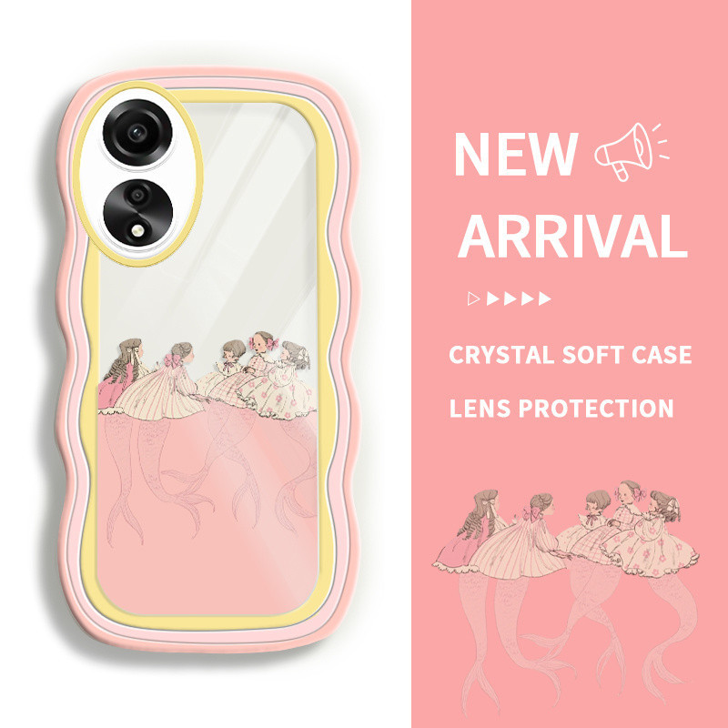 กรณี HP สําหรับ Oppo A78 4G A78 5G A79 2017 A83 สําหรับ OppoA78 OPOP A78 0PP0 CPH1729 OP ปลอก Softca