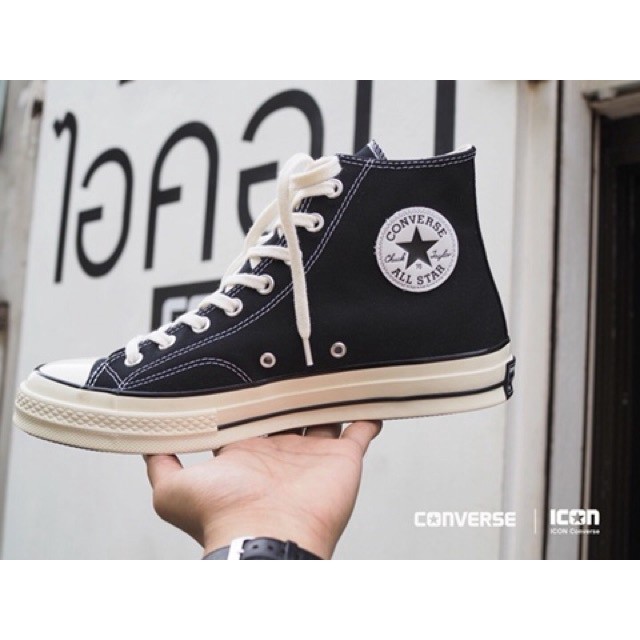♞,♘,♙Converse All Star 70 HI - Black รองเท้า สำหรับขาย