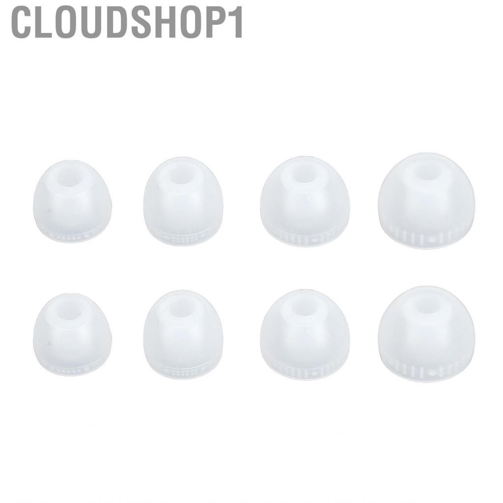 Cloudshop1 Replacement Ear Tips Breathable Silicone Eartips 4.0mm Inner Hole 4 Sizes Pairs Noise Cancelling for SP510 WF 1000XM3