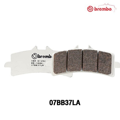 Brembo ผ้าเบรกปั๊ม 07BB37LA/F/ M4 , M50 , GP4RS,GP4RX ,Stylema เกรดซินเตอร์ LA