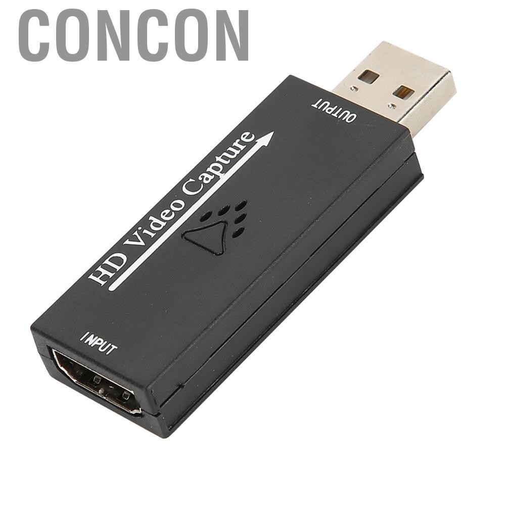 Concon HDMI Video Capture Card Living Portable for Xbox Gaming PC