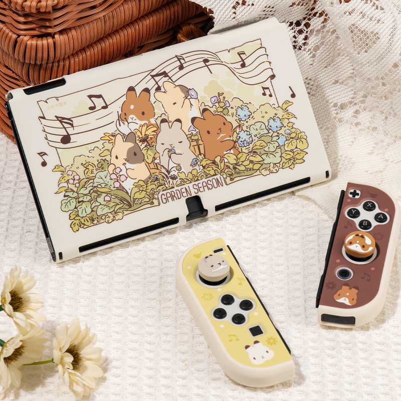 Geekshare เคสป้องกัน แบบแข็ง ลายทีมทิโมธี สําหรับ Nintendo Switch และ Switch OLED