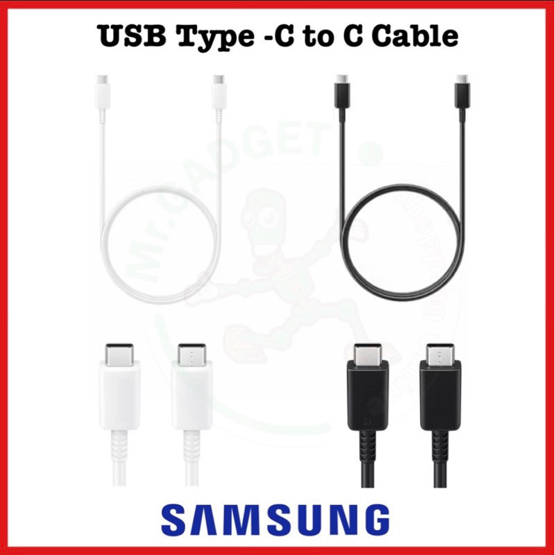 สายชาร์จเร็ว สายชาร์จ Samsung USB Type C to C (ของแท้ประกันศูนย์ไทย)