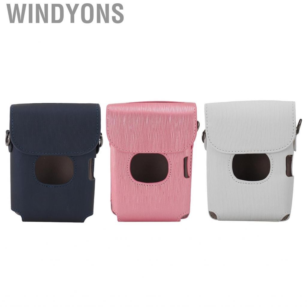 Windyons Smartphone Photo Printer Case  Protective Cover Scratch Resistance with Adjustable Shoulder Strap for Outdoor