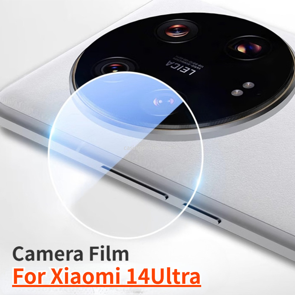 ฟิล์มกระจกนิรภัยกันรอยเลนส์กล้อง แบบใส สําหรับ Xiaomi 14 Ultra Pro 14Ultra 14Pro Xiaomi14 2024 2023