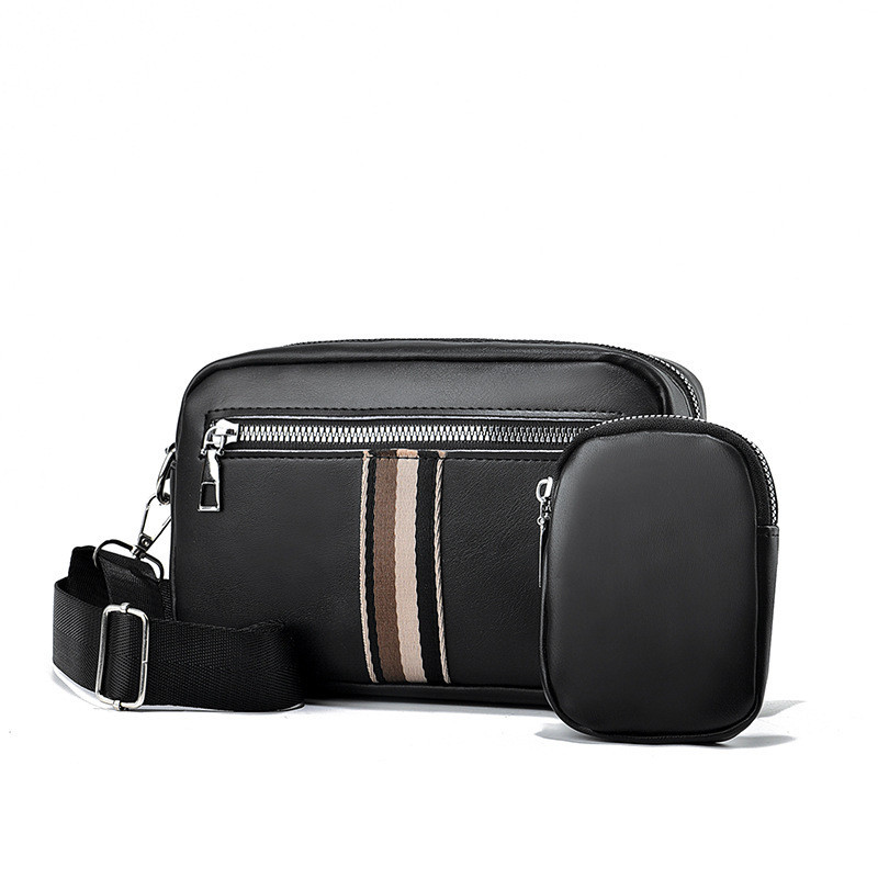 O2 Fashion กระเป๋าสำหรับผู้หญิง กระเป๋าสะพายข้าง/ คอสบอดี้ วัสดุหนังPU สายสะพายสปอร์ต แถมกระเป๋าเก็บ