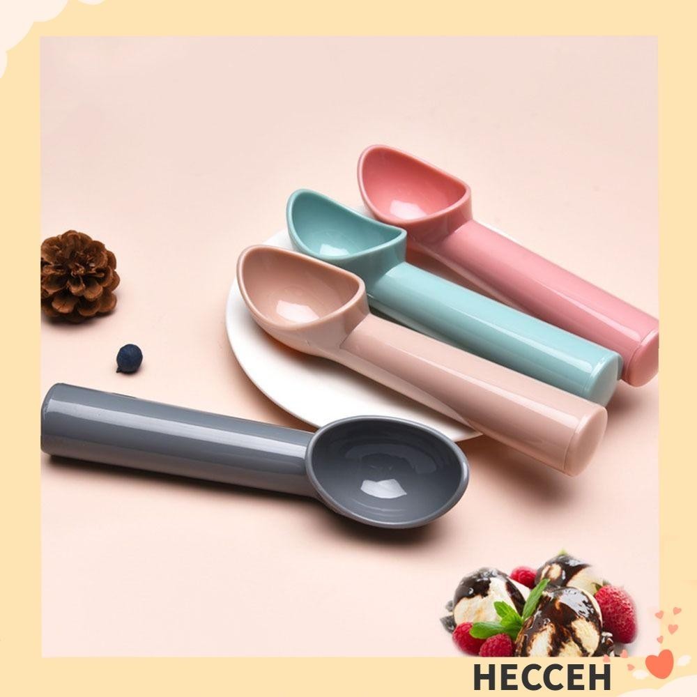 Hecceh ที่ตักไอศกรีม ที่ตักไอศกรีม พลาสติก ป้องกันการแข็งตัว