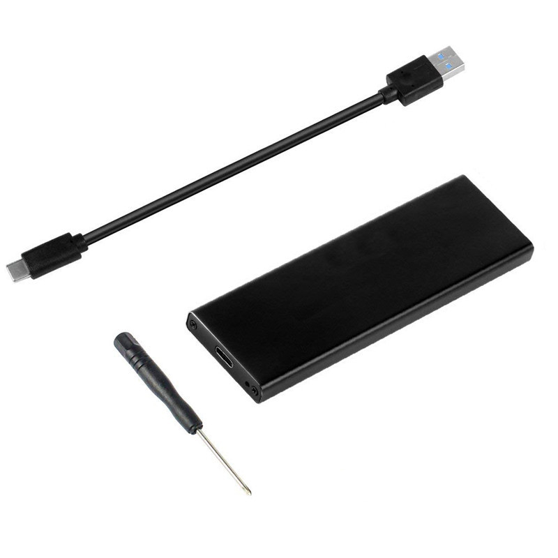 สําหรับMacbook 2012 Air A1425 A1398 A1465 A1466 SSDกรณีบางเฉียบอลูมิเนียมUSB3.2 GEN2 6Gbps M.2 SATA 