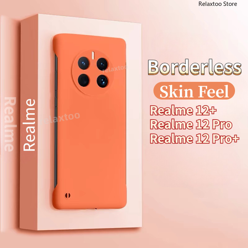 เคสป้องกันโทรศัพท์มือถือ แบบบางพิเศษ กันกระแทก สําหรับ Realme 12 12 Pro + Pro+ 12Pro+ 12+ 12ProPlus 12+ 12Pro+ 4G 5G