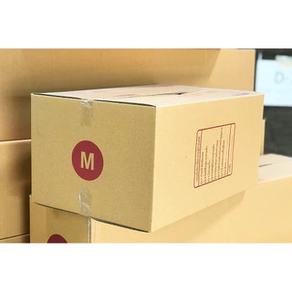 กล่องไปรษณีย์ เบอร์ M กล่องพัสดุฝาชน แพ็ค 20 ใบ หนา 3 ชั้น ราคาส่ง พร้อมส่ง Qbox7 ล็อต 723