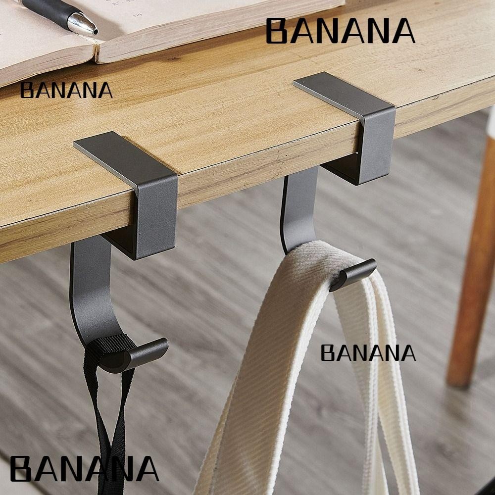 Banana1 ตะขอแขวนกระเป๋าถือ อเนกประสงค์ แบบพกพา ไม่ต้องเจาะผนัง สําหรับตกแต่งโต๊ะ
