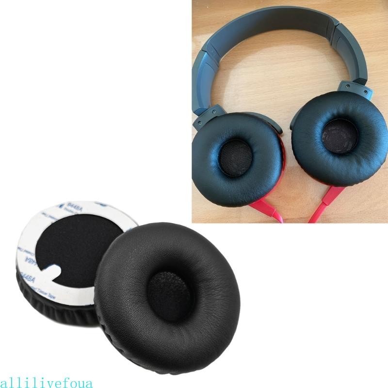 Allilivefoua ฟองน้ําครอบหูฟัง แบบเปลี่ยน สําหรับ Sony MDR-XB650BT XB550AP