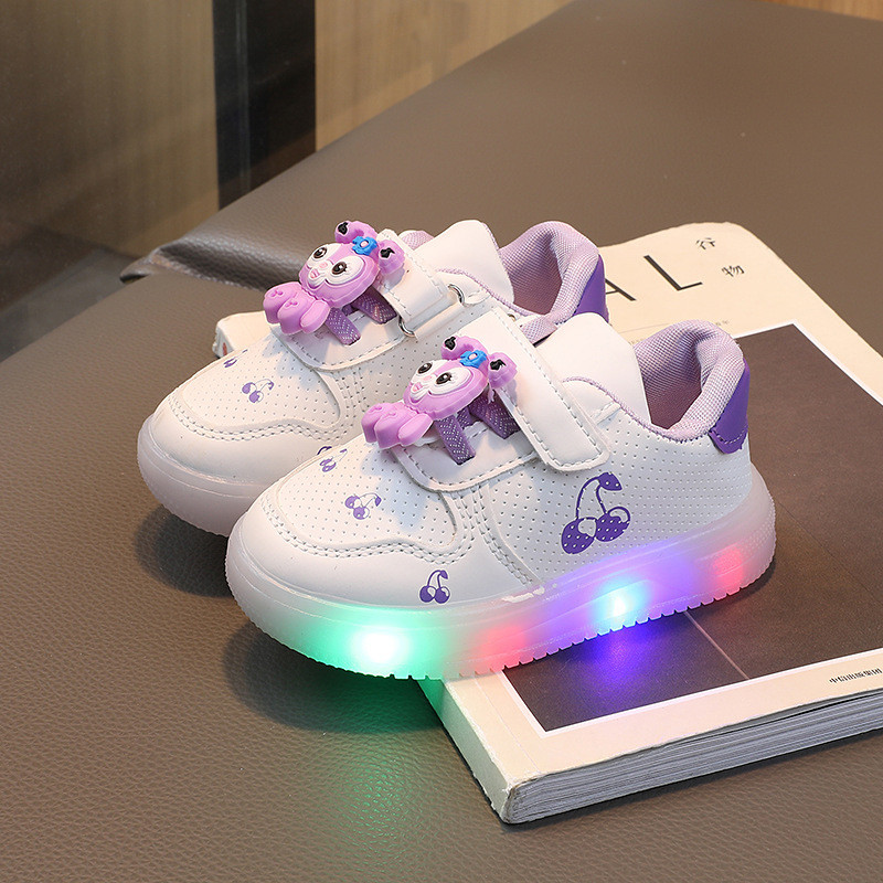 Reyno StellaLou รองเท้า ลายการ์ตูนเจ้าหญิง มีไฟ LED ระบายอากาศ สําหรับเด็กวัยหัดเดิน ราคา ถูกที่สุด ดีลบีเคเค แกลเลอรีภาพที่ 5