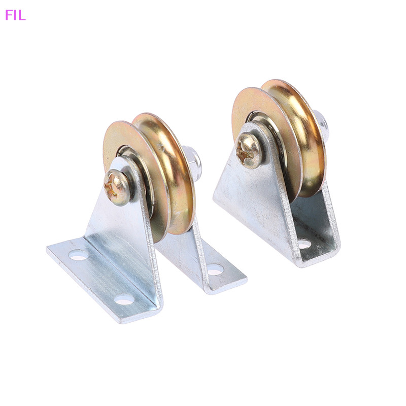 Fil รอกเชือกลวดสลิง 6 มม. 6.4*32*8 OP 1 ชุด