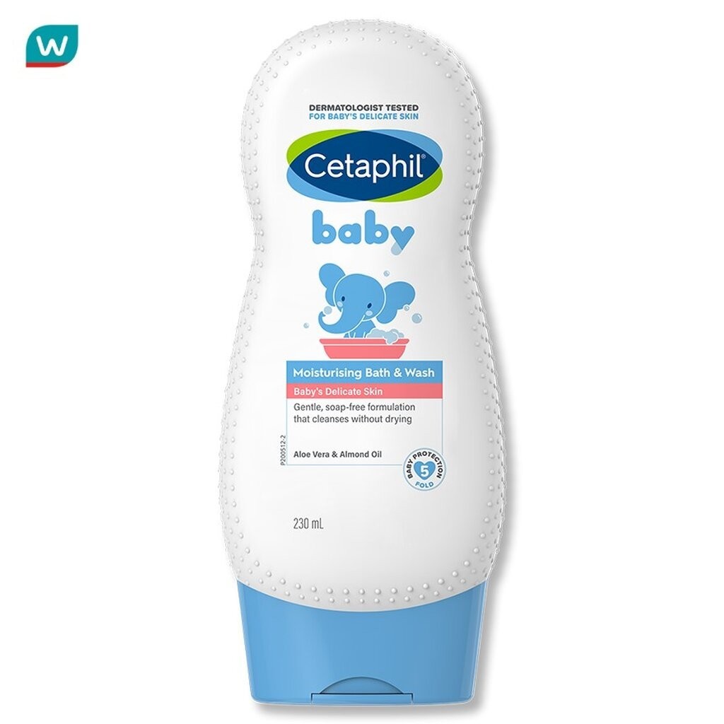 เซตาฟิล เบบี้ มอยซ์เจอไรซิ่ง บาธ+วอช ขนาด 230 มล. CETAPHIL BABY MOISTURIZING BATH & WASH  230 ML