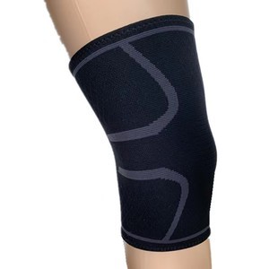 Knee Support ปลอกผ้าสวมหัวเข่า มีกันลื่น ( 1 ข้าง) แถม สายพยุงเข่า ป้องกันช่วยลดการบาดเจ็บ (S-XL) ส่งจากไทย รูปที่ 5