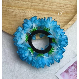 ยางรัดผมดอกไม้ ยางมัดผมสำหรับนางรำ พร้อมส่ง
