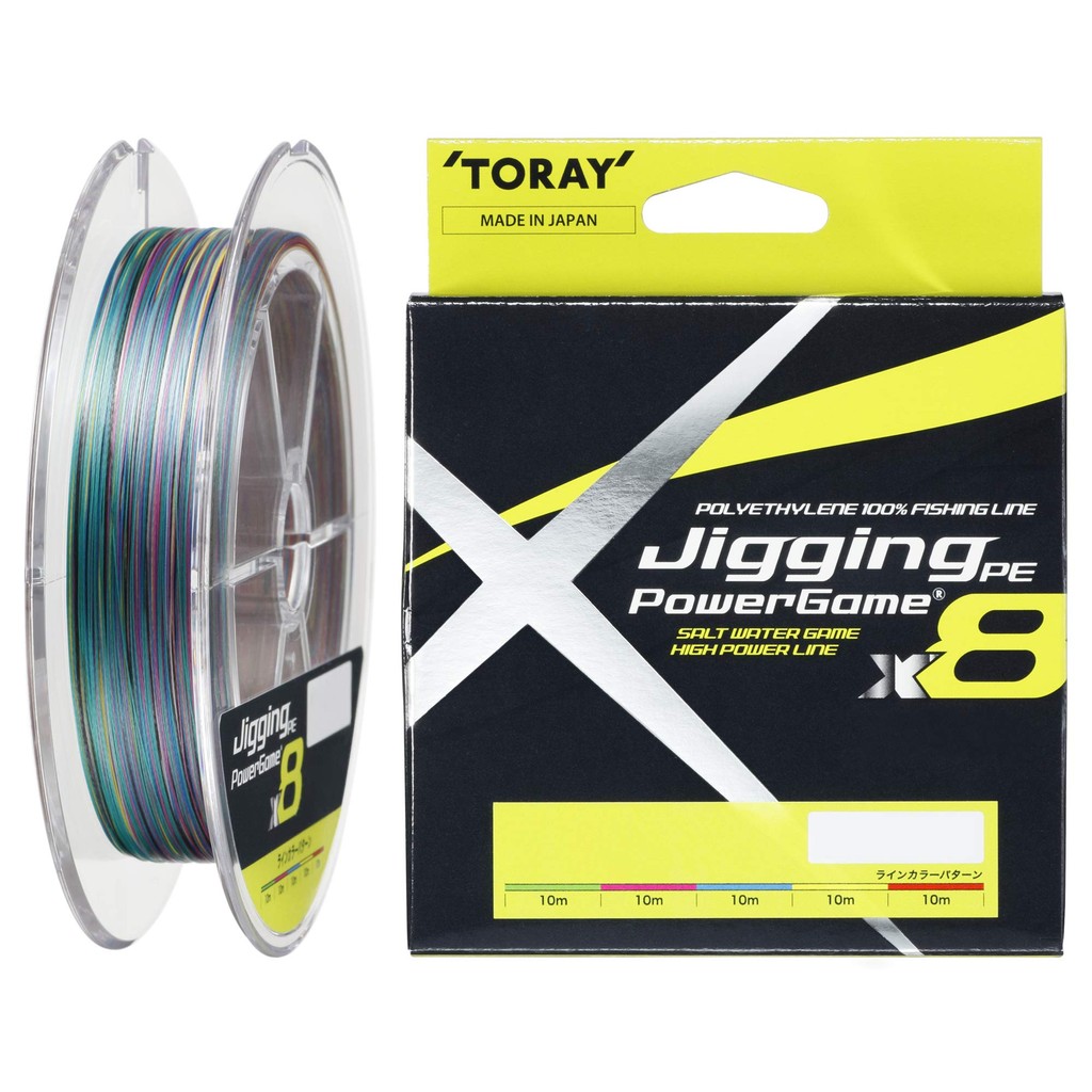TORAY Line Jigging PE Power Game X8 300m No.