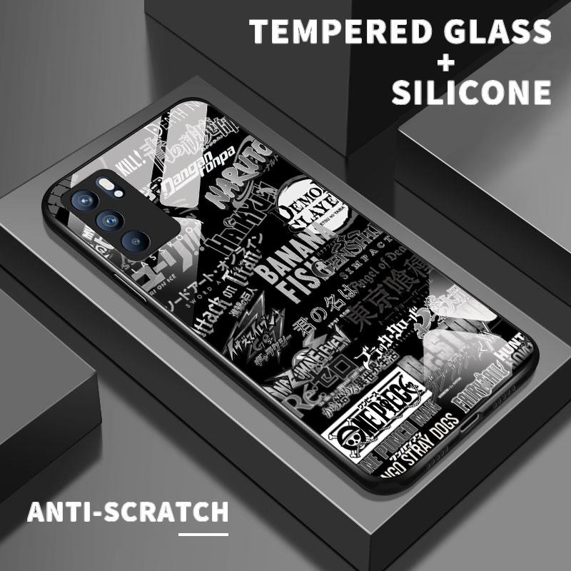 เหมาะสำหรับ OPPO Reno6 5G Reno7 Z Reno6 Lite Pro Reno8 กรณีโทรศัพท์ใหม่เคส Simple Artistic Souls Gra