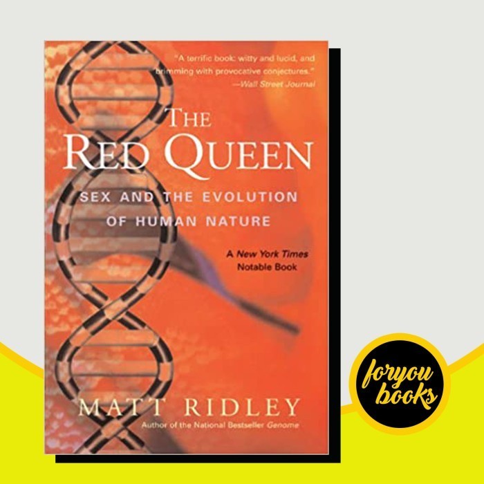 The Red Queen: หนังสือเรื่องเพศและวิวัฒนาการของมนุษย์ Nature Matt Ridley (หนังสือ)