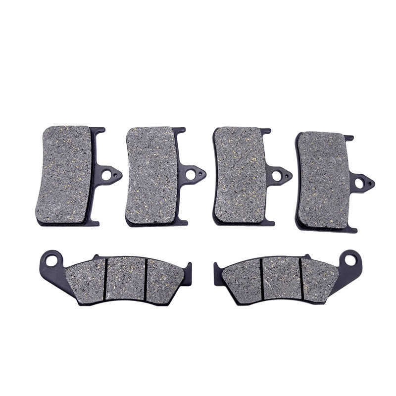 ชุดผ้าเบรกหน้า และหลัง โลหะ ทองเหลือง สําหรับรถจักรยานยนต์ Honda VFR400 R3K R3L R3M R3N NC30 1989-19