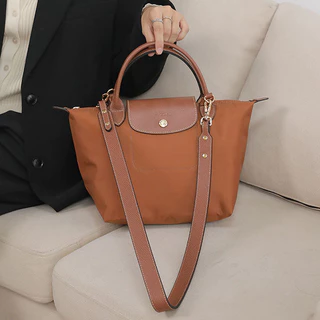 สายหนังสำหรับกระเป๋า Longchamp แบบปรับได้ พร้อมสายคล้องไหล่และเข็มขัด