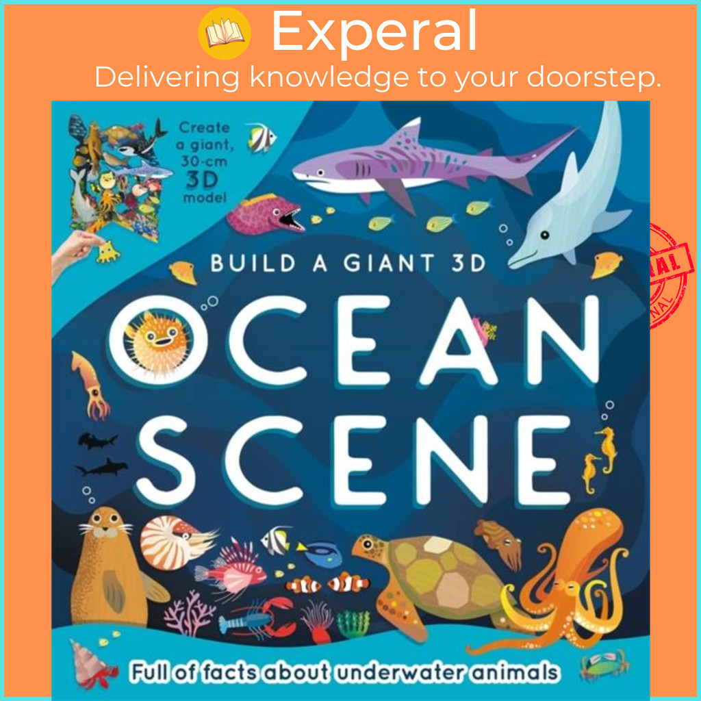 สร้างยักษ์ 3D: Ocean Scene โดย Igloo Books (ฉบับสหราชอาณาจักรปกอ่อน)
