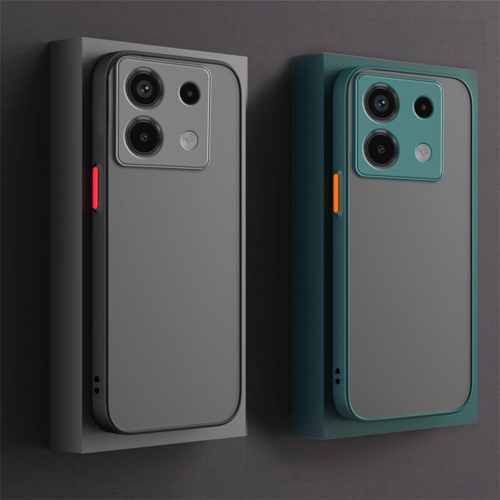 เคสโทรศัพท์มือถือ ซิลิโคน ใส ผิวด้าน กันกระแทก กันรอยกล้อง สําหรับ Xiaomi Redmi Note 13 Pro 5G Note 13 Pro Plus 13Pro+ Note13Pro 4G 5G