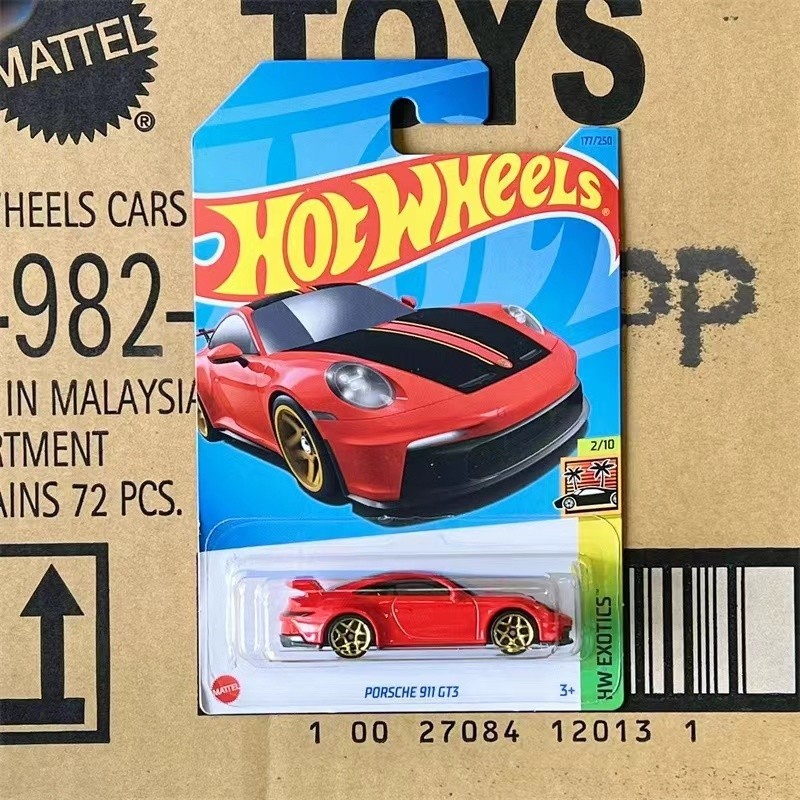 Hot Wheels Porsche 911GT3 Red Intended for Collection As Gift.