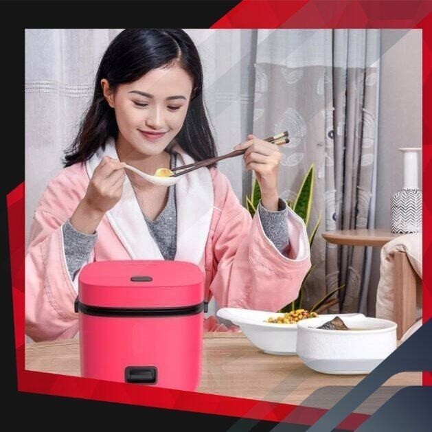 (พร้อมส่งจากไทย) Yaya หม้อหุงข้าวไฟฟ้า หม้อหุงข้าว 1.2 ลิตร + ซึ้งนึ่ง Smart Mini Rice Cooker YA23