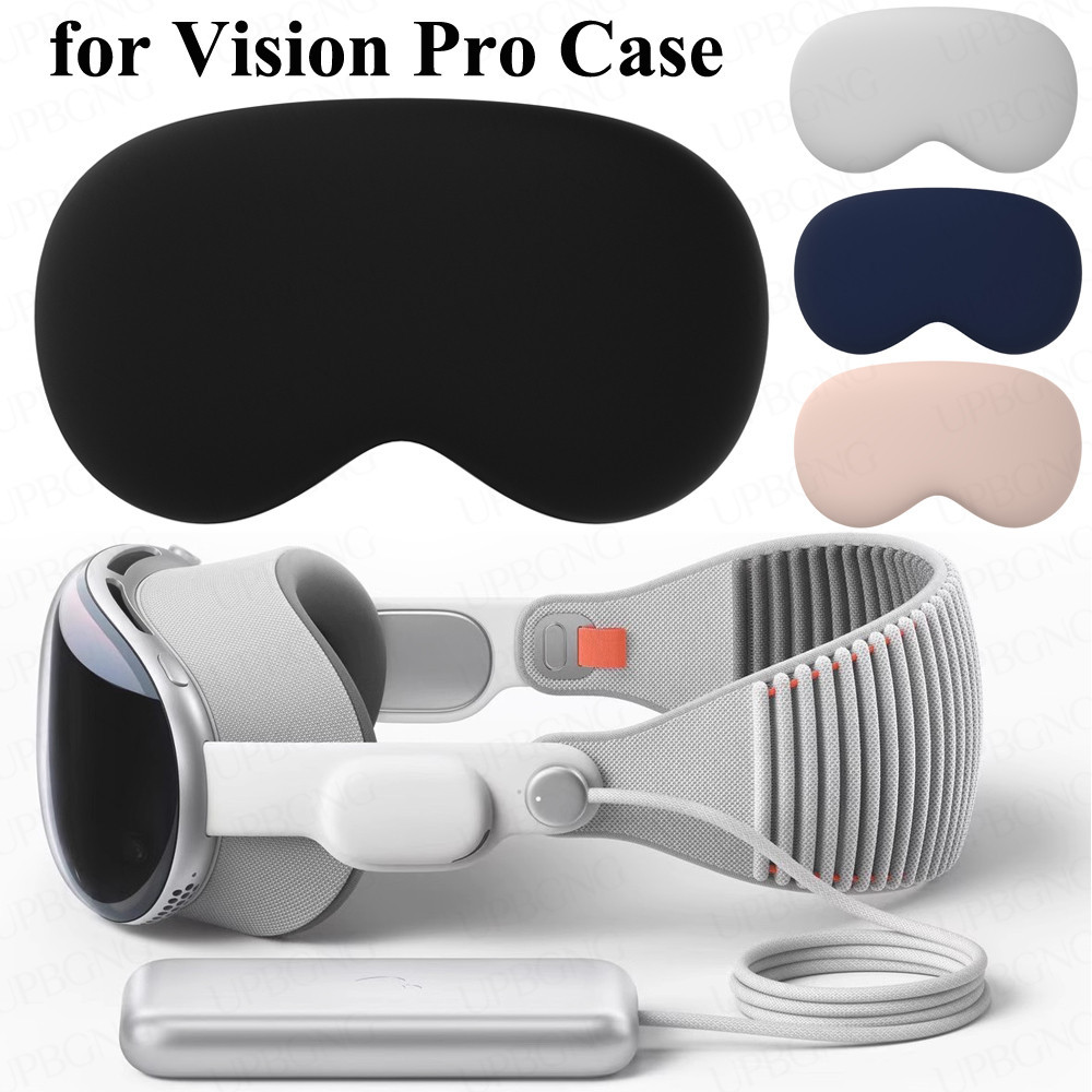 สําหรับ Apple Vision Pro VR หมวกกันน็อค ฝาครอบป้องกัน เคสซิลิโคน ป้องกันฝุ่น ป้องกันรอยขีดข่วน สําหรับ Vision Pro VR อุปกรณ์เสริม