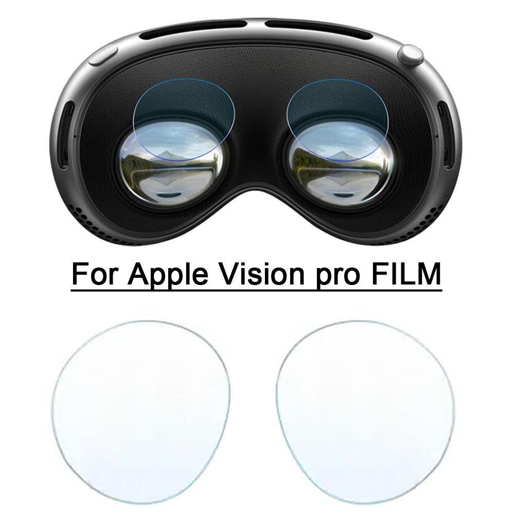  สําหรับ Vision Pro ฟิล์มป้องกันเลนส์ ฝาครอบป้องกันฝุ่น ป้องกันรอยขีดข่วน สําหรับ Apple Vision Pro เลนส์ ฟิล์มป้องกัน